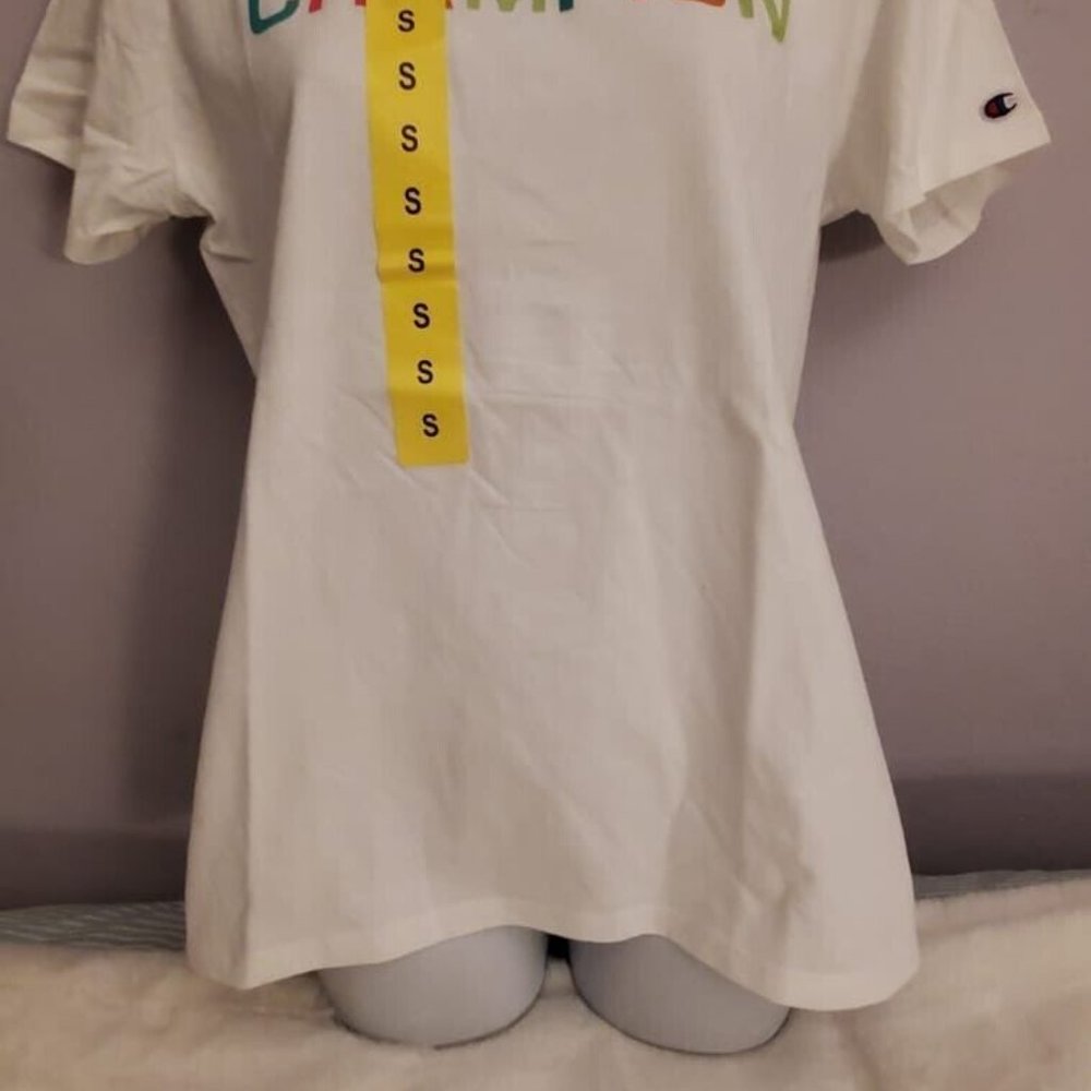Champion Womens Graphic Short Sleeve Tee T-Shirt